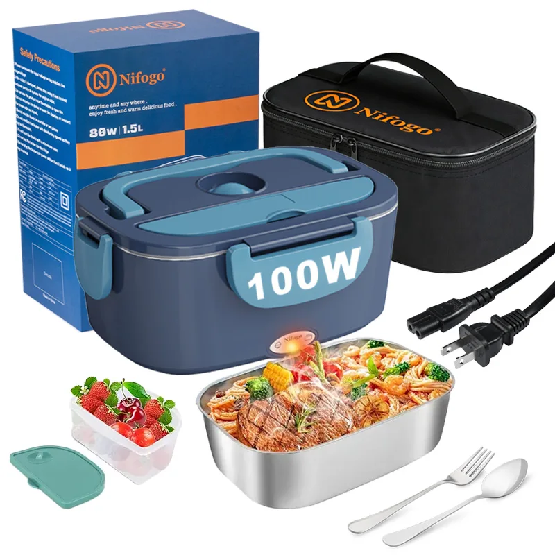 Food Storage Warmer - Kotak Makan Siang Pemanas Listrik 100W