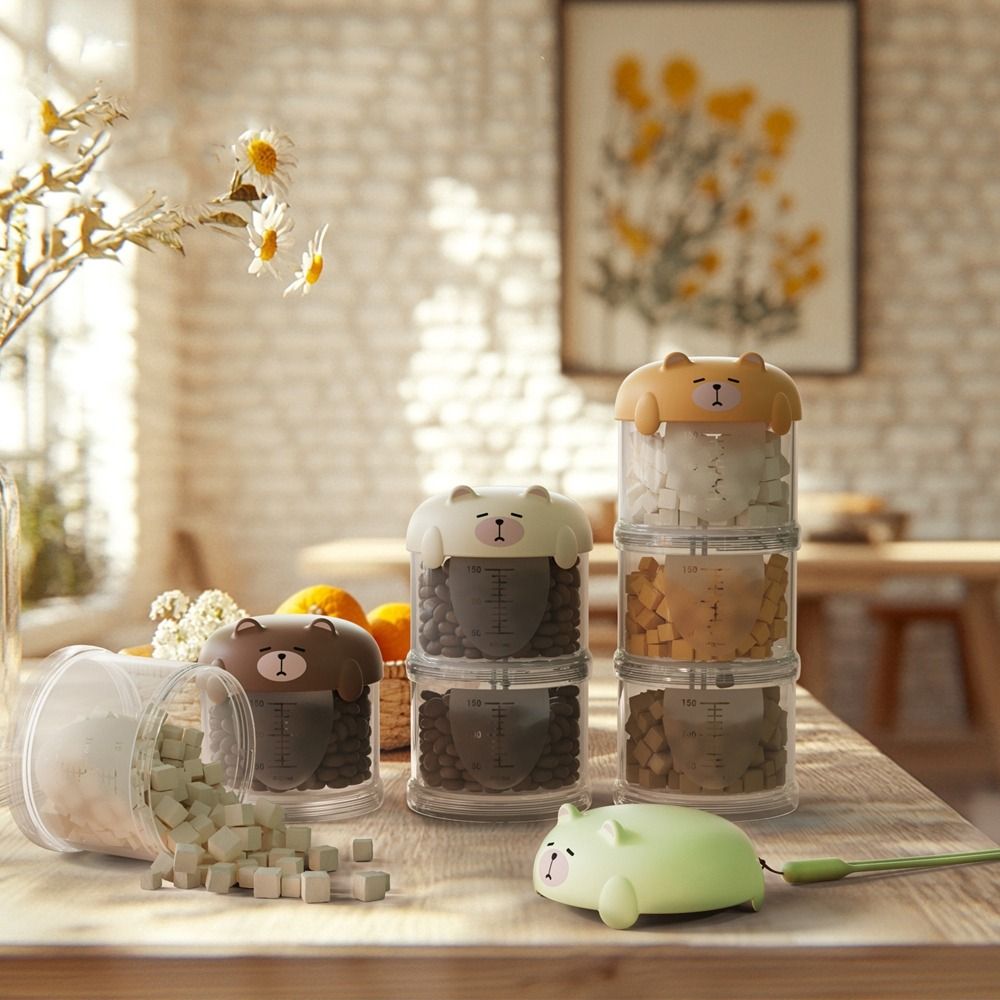Food Storage Practices - Kotak Makanan Kucing Plastik Praktis Multi-Lapisan