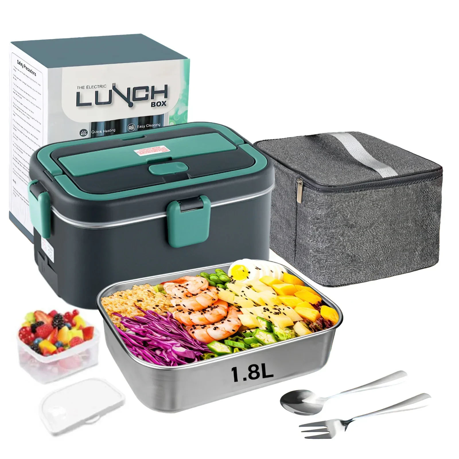 Food Storage Warmer - Kotak makan siang listrik, penghangat makanan