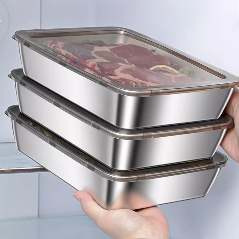 Food Storage Table - Nampan Sajian Stainless Steel Food Grade