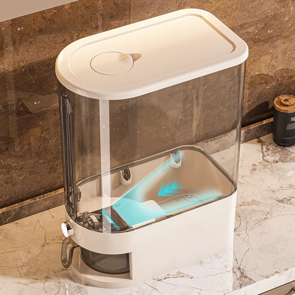 Portion Control Container - Wadah Penyimpanan Beras Kedap Udara Anti