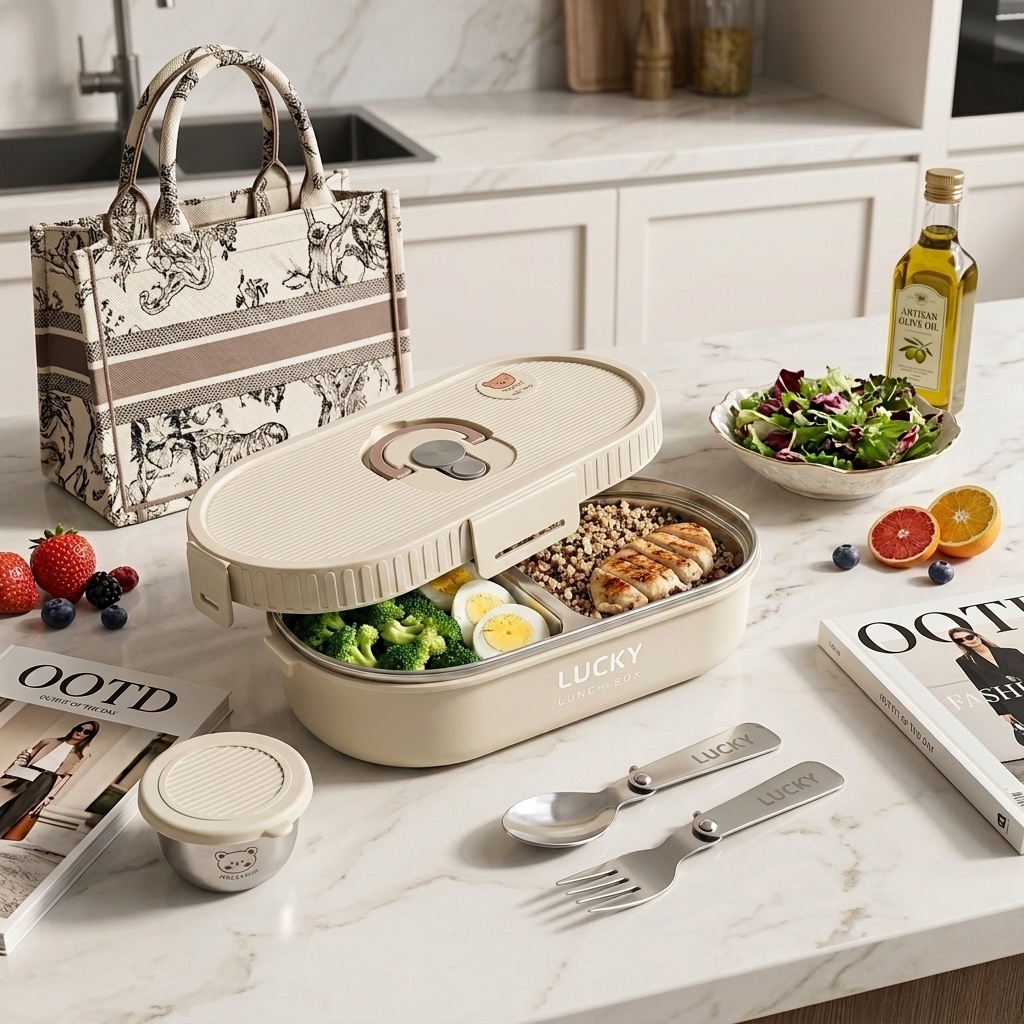 Food Storage Made Easy - Kotak Makan Bento dari Baja Tahan