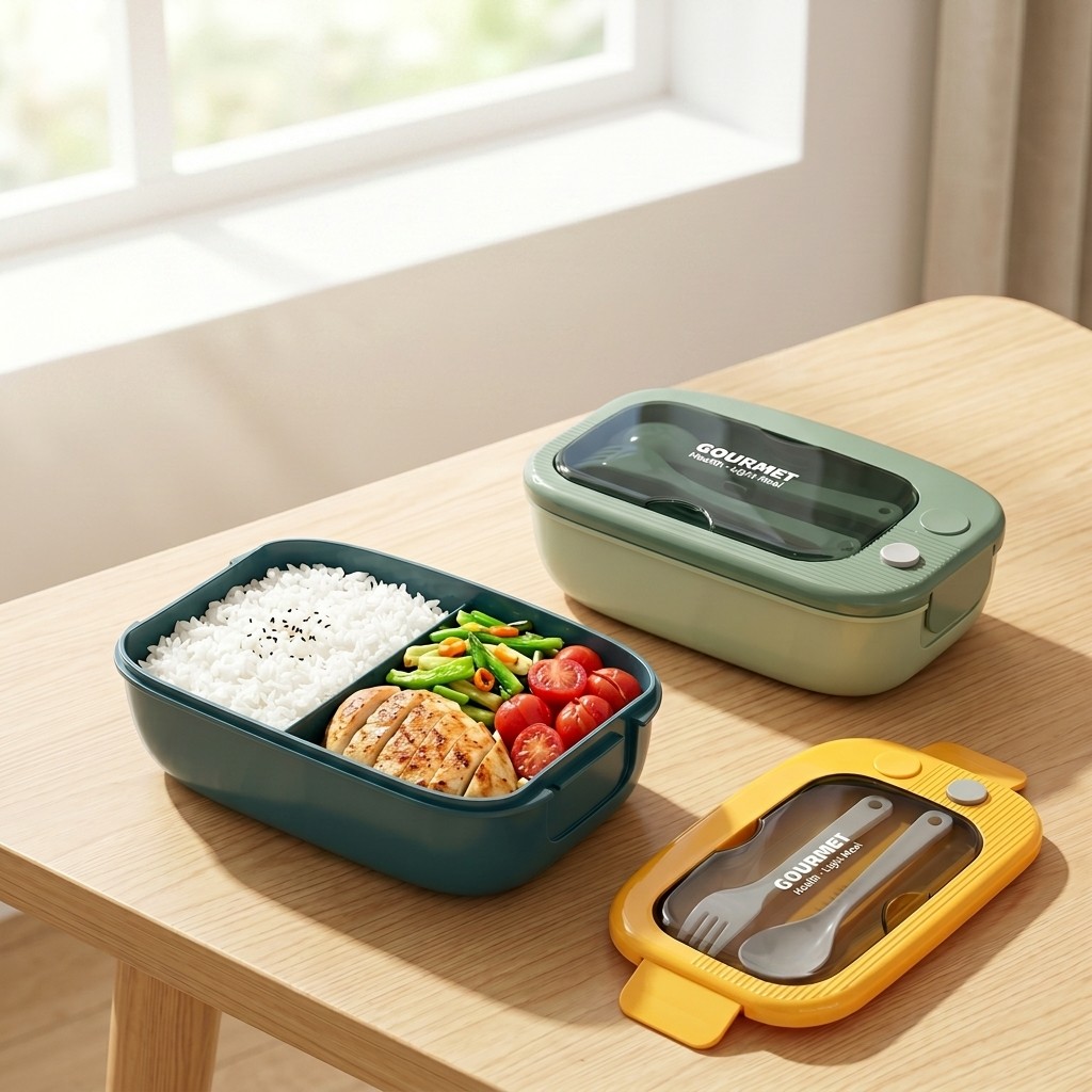 Food Storage Made Easy - Kotak Bento Plastik untuk Microwave 2