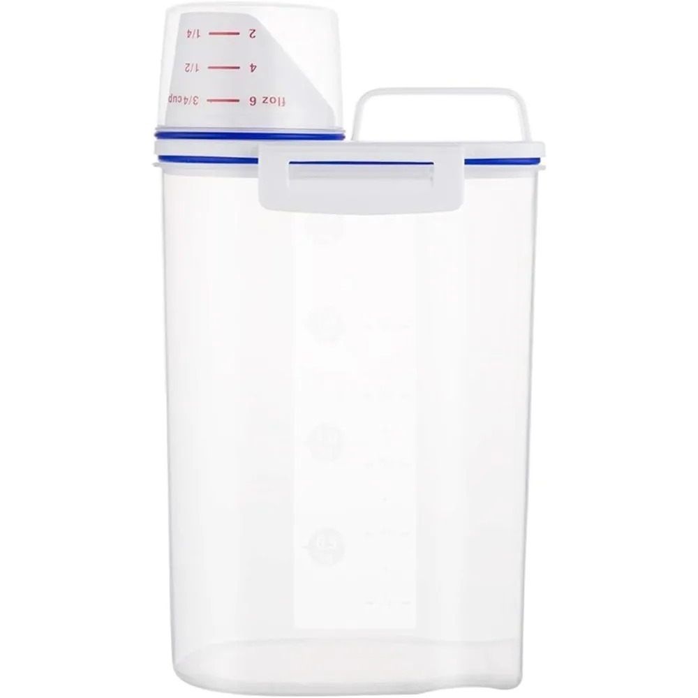 Portion Control Container - Wadah Penyimpanan Makanan Kering Beras Bebas
