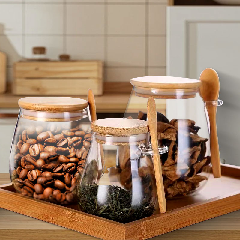 34oz gelas tertutup dengan sen - Food Storage Glass Container Set ulasan dan harga