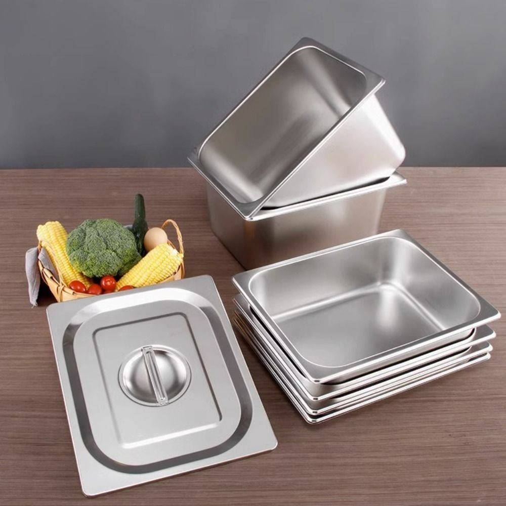 Bak Makanan Kantin Baja Tahan  - Food Storage And Preparation ulasan dan harga