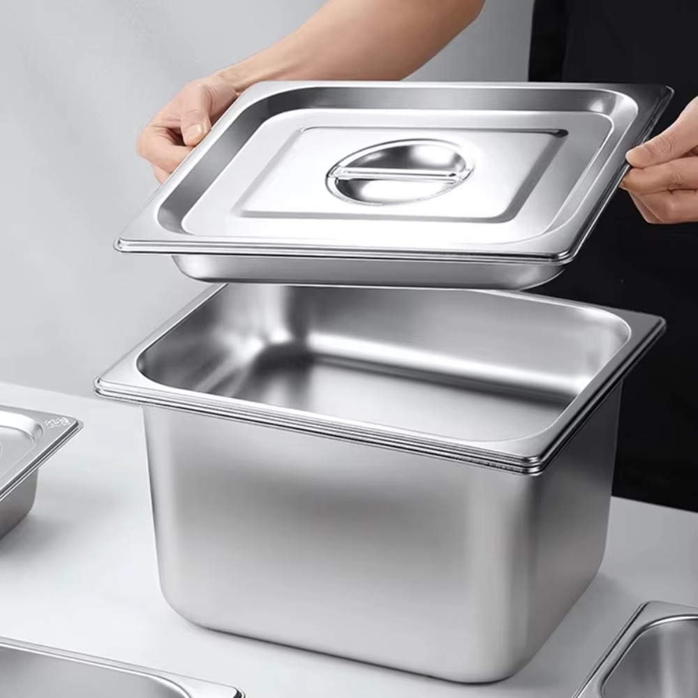 Bak Makanan Kantin Baja Tahan  - Food Storage And Preparation ulasan dan harga