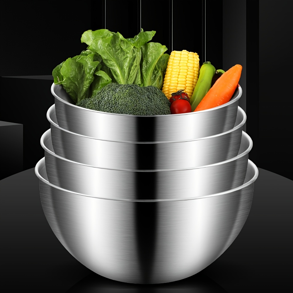 Set 4 Buah Mangkuk Salad Baja  - Food Storage And Preparation ulasan dan harga