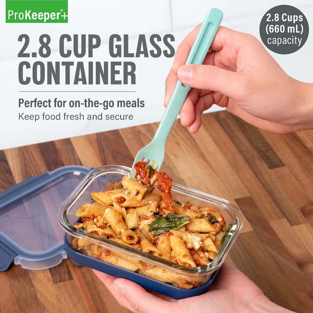 Wadah Penyimpanan Makanan Kaca - Food Storage Lunch Box ulasan dan harga