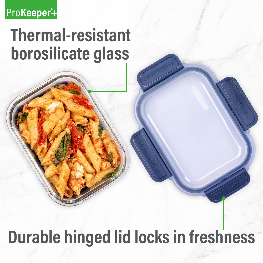 Wadah Penyimpanan Makanan Kaca - Food Storage Lunch Box ulasan dan harga