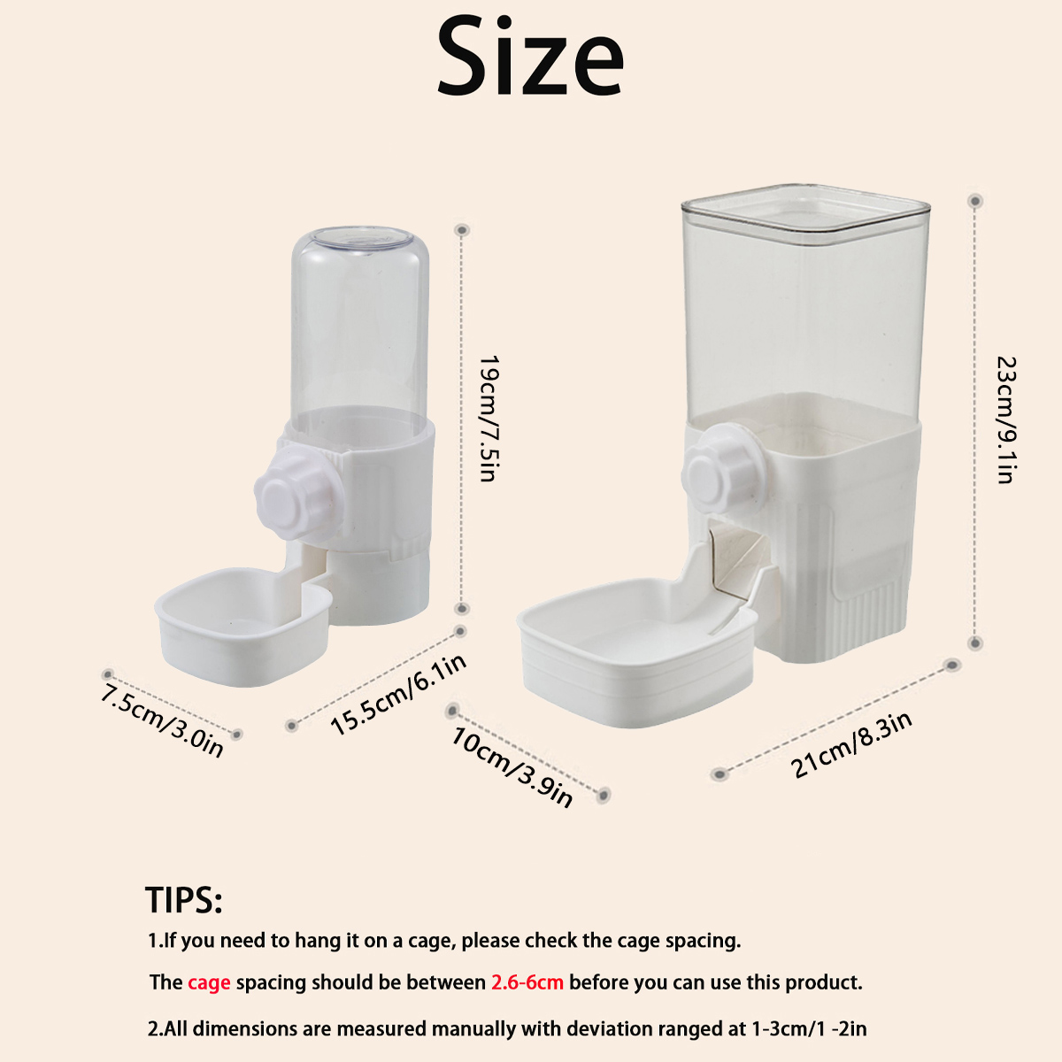 Mangkuk Kandang Gantung Anjing - Portion Control Container ulasan dan harga