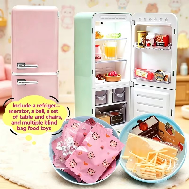 Set Mainan Kotak Misteri Kulka - Food Storage Table ulasan dan harga
