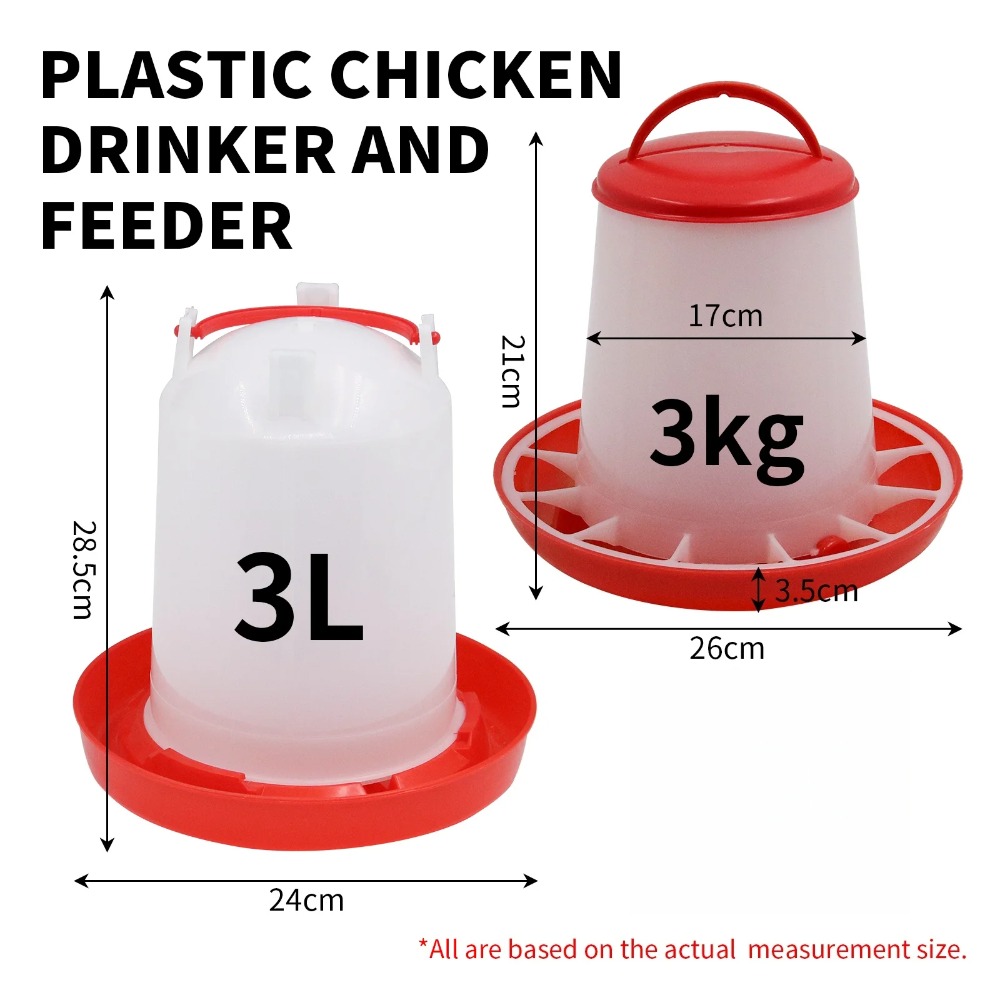 Tempat Makan dan Minum Unggas  - Portion Control Container ulasan dan harga