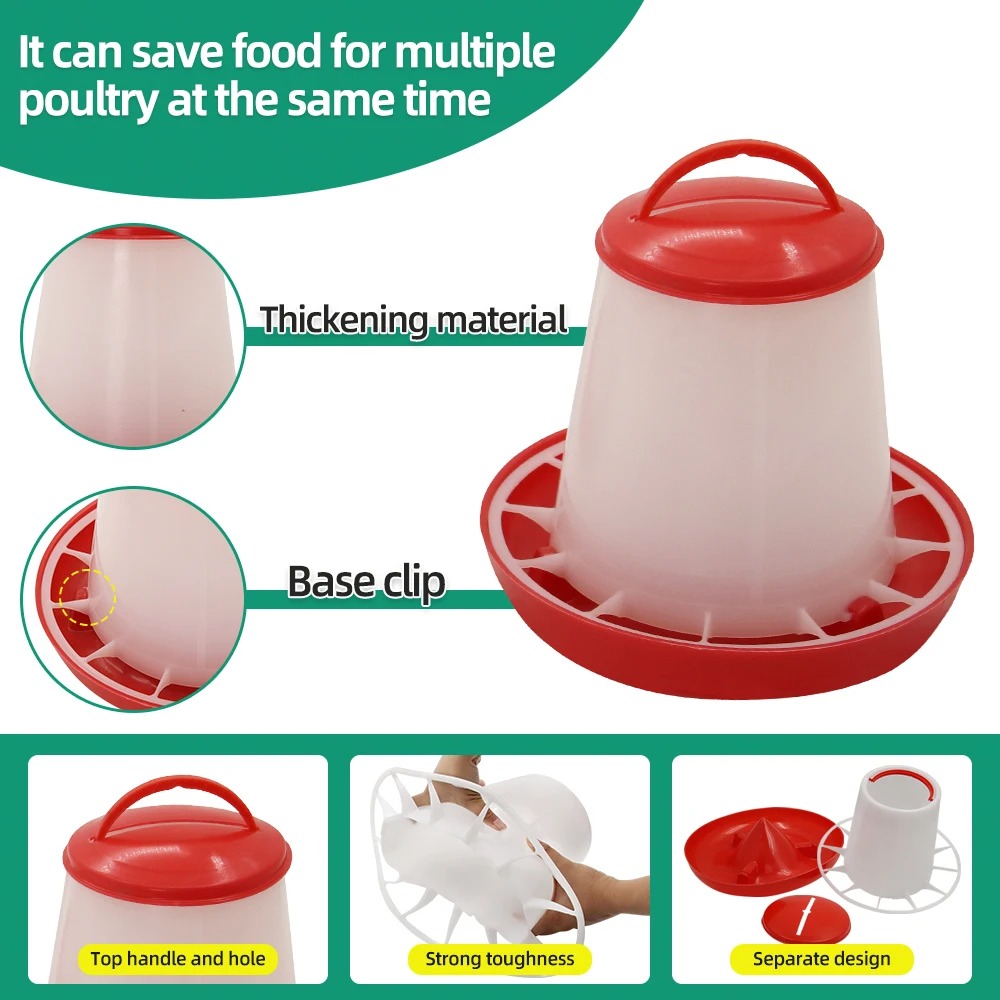 Tempat Makan dan Minum Unggas  - Portion Control Container ulasan dan harga