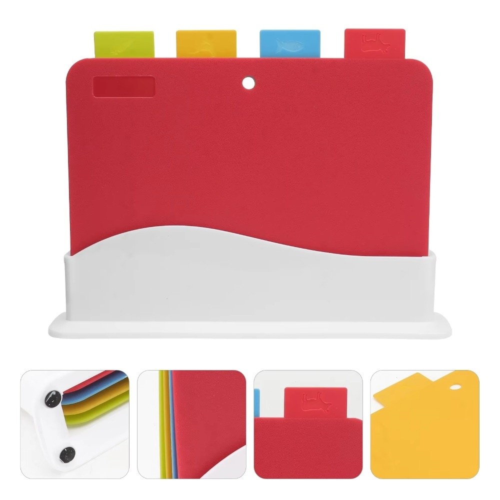 Set Talenan Berkode Warna Set  - Food Storage And Preparation ulasan dan harga