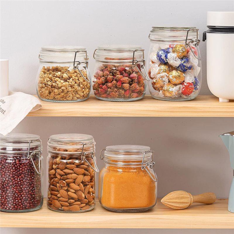 Stoples Kaca A96K 17 Oz, Wadah - Food Storage Glass Container Set ulasan dan harga