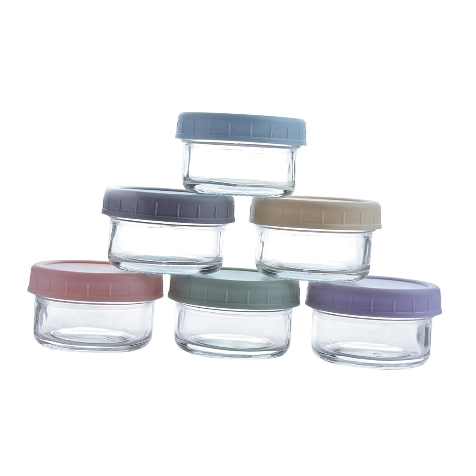 Stoples Kaca Mini dengan Tutup - Food Storage Glass Container Set ulasan dan harga