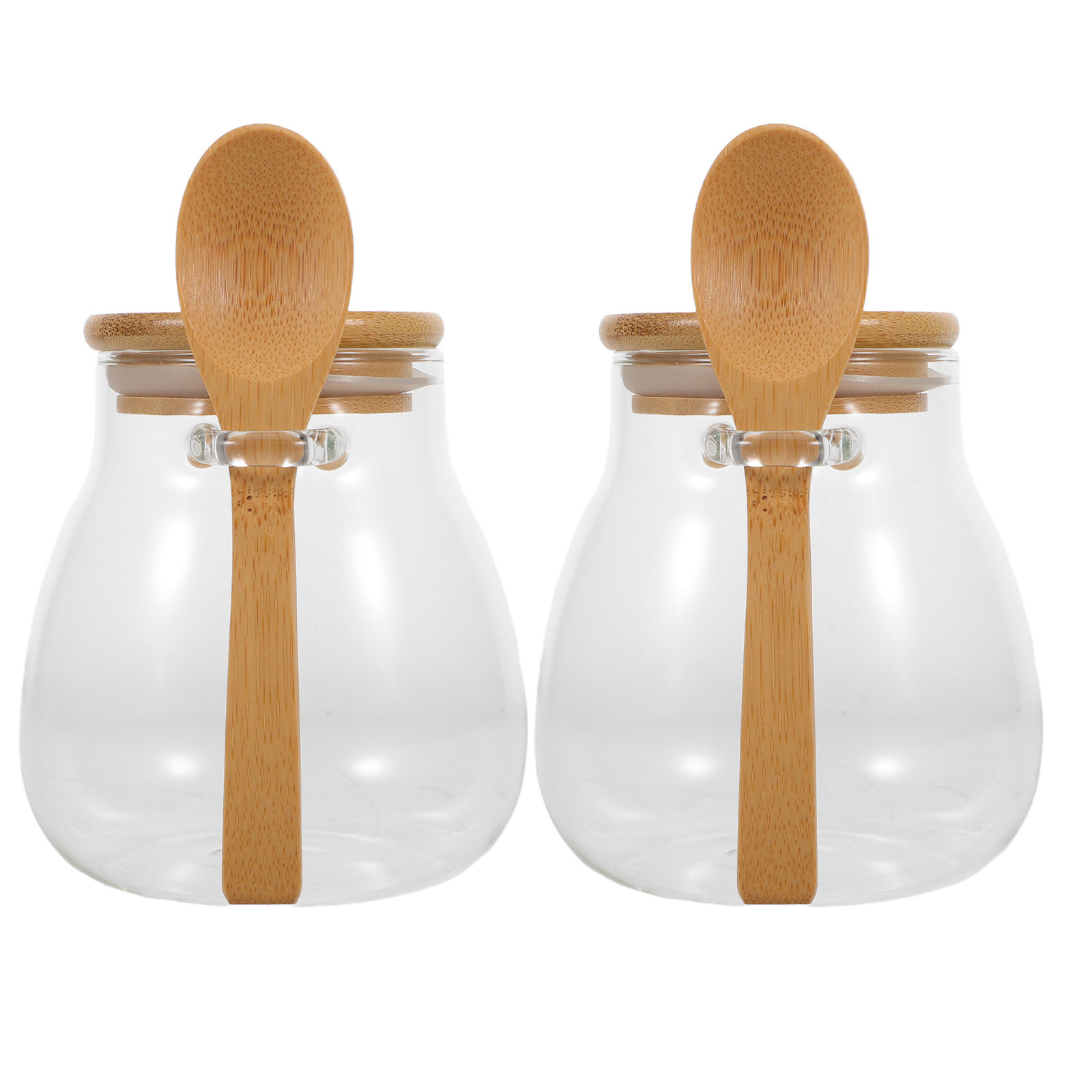 2 Buah Stoples Penyimpanan Kac - Food Storage Glass Container Set ulasan dan harga