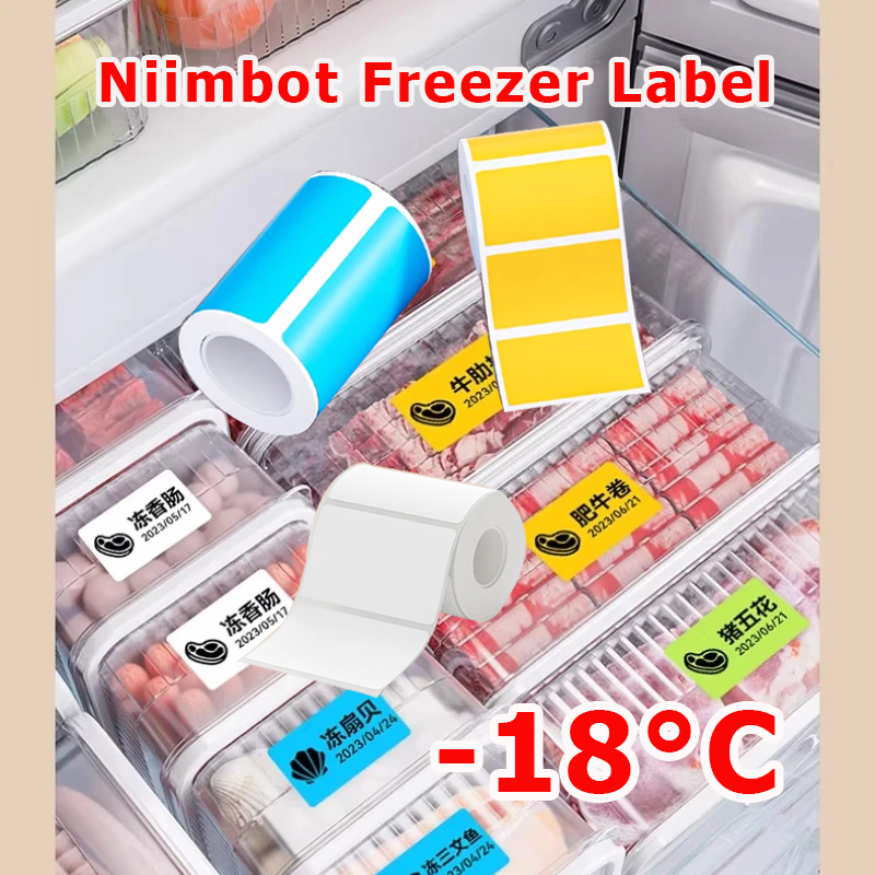 Kertas Label Freezer NIIMBOT B - Food Storage Label ulasan dan harga