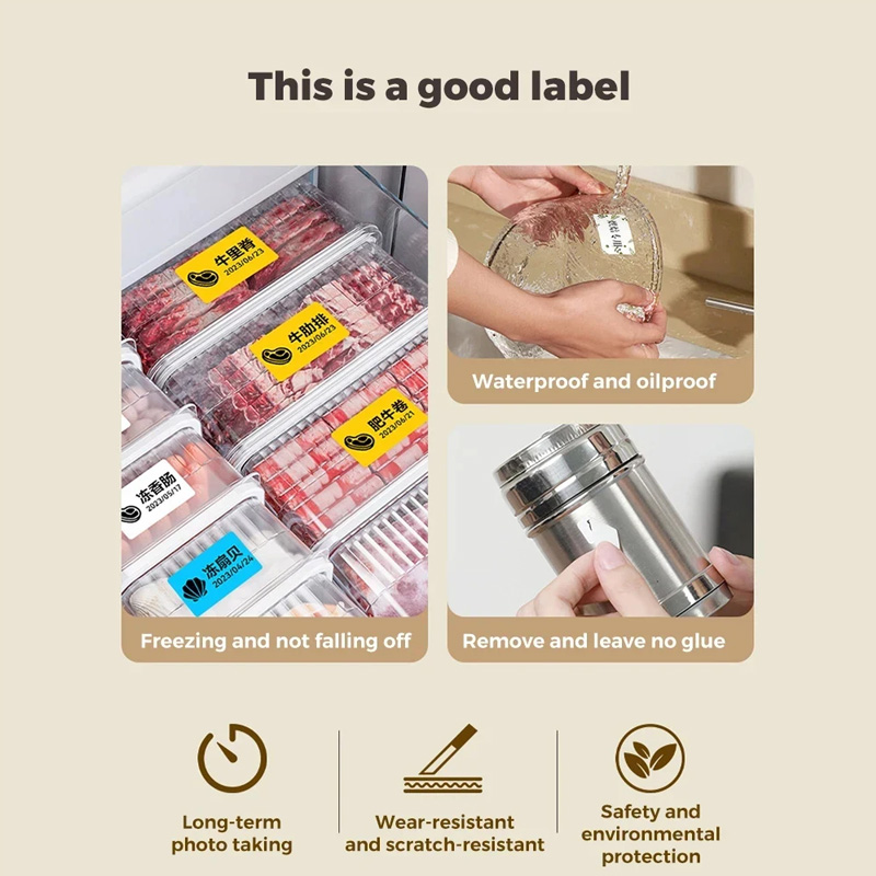 Kertas Label Freezer NIIMBOT B - Food Storage Label ulasan dan harga
