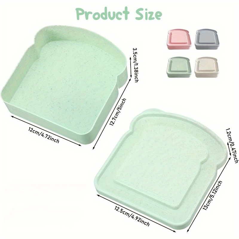 1 Buah Kotak Bento, Wadah Sand - Food Storage Lunch Box ulasan dan harga