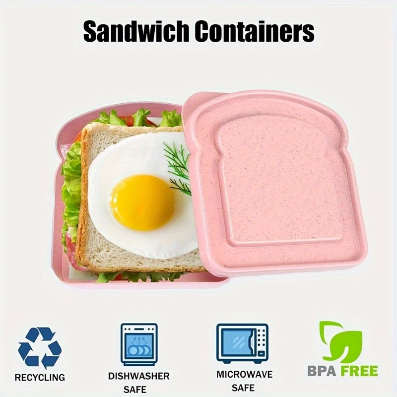 1 Buah Kotak Bento, Wadah Sand - Food Storage Lunch Box ulasan dan harga