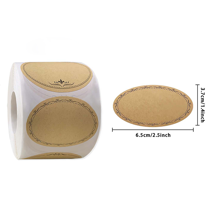 250 Stiker/Roll 2.5*1.4in Kert - Food Storage Label ulasan dan harga