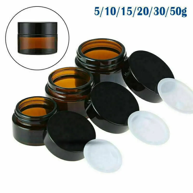 2 Buah 5Ml/10Ml/15Ml/20Ml/30Ml - Food Storage Glass Container Set ulasan dan harga