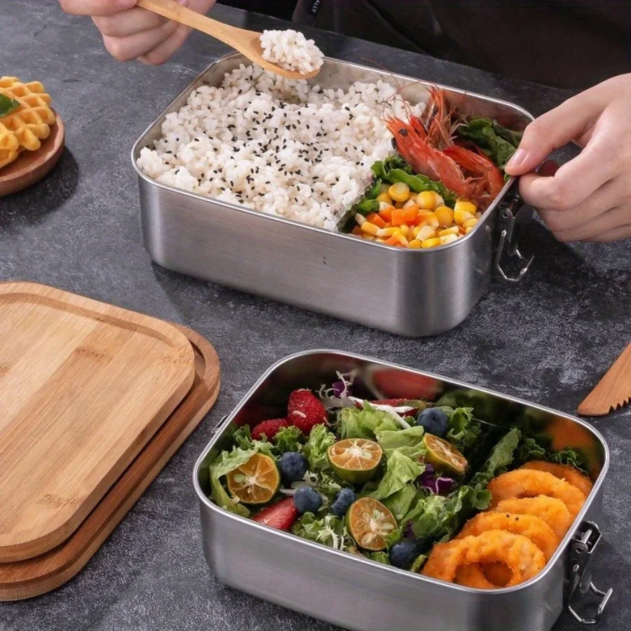 Kotak Makan Siang Tutup Bambu  - Food Storage Lunch Box ulasan dan harga