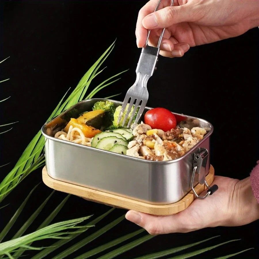 Kotak Makan Siang Tutup Bambu  - Food Storage Lunch Box ulasan dan harga