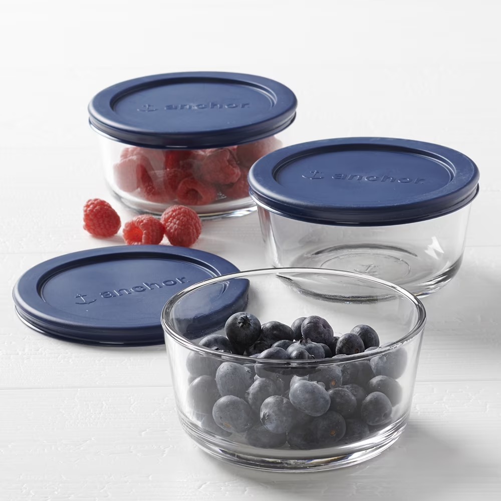 Wadah Penyimpanan Makanan Kaca - Food Storage Glass Container Set ulasan dan harga