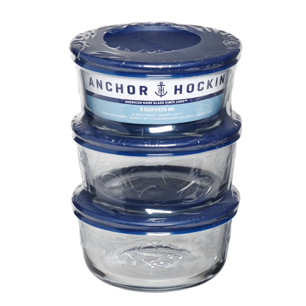 Wadah Penyimpanan Makanan Kaca - Food Storage Glass Container Set ulasan dan harga