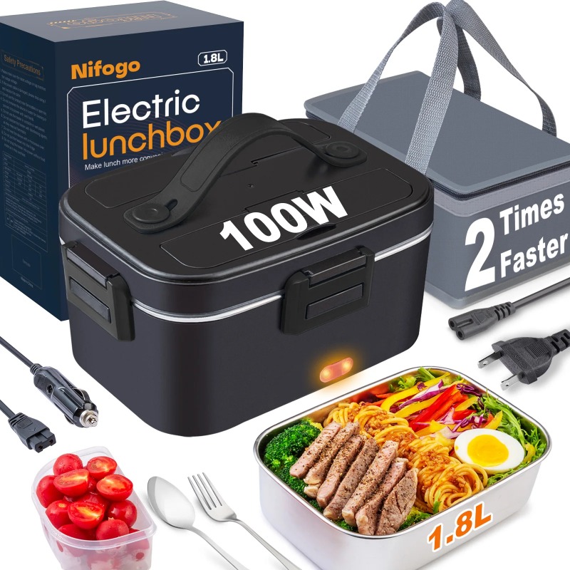 Kotak Makan Listrik Berpemanas - Food Storage Warmer ulasan dan harga