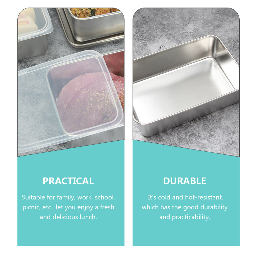 Kotak Pengawetan Tahan Karat W - Food Storage Lunch Box ulasan dan harga