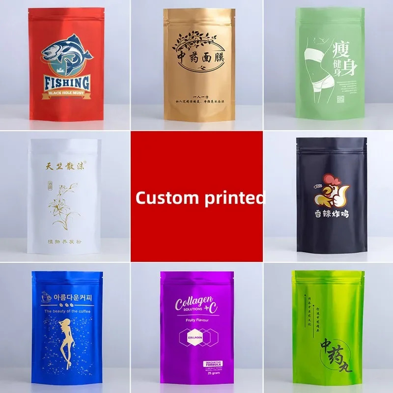 100 Buah Tas Kemasan Biji Jadi - Food Storage Bags Zip Lock Pouch ulasan dan harga