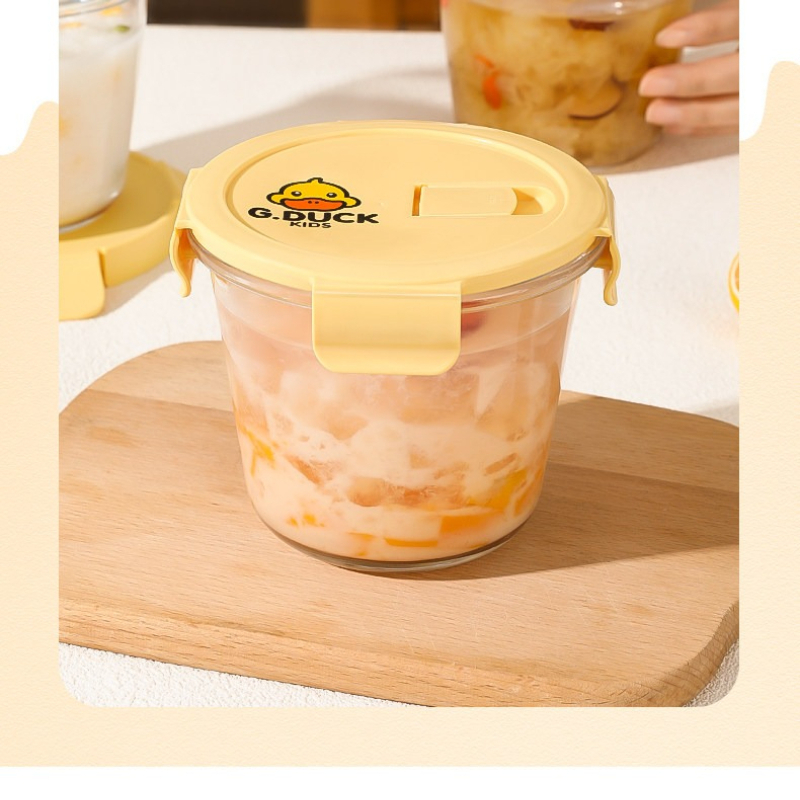 Set Wadah Makanan Kaca Aman un - Food Storage Glass Container Set ulasan dan harga