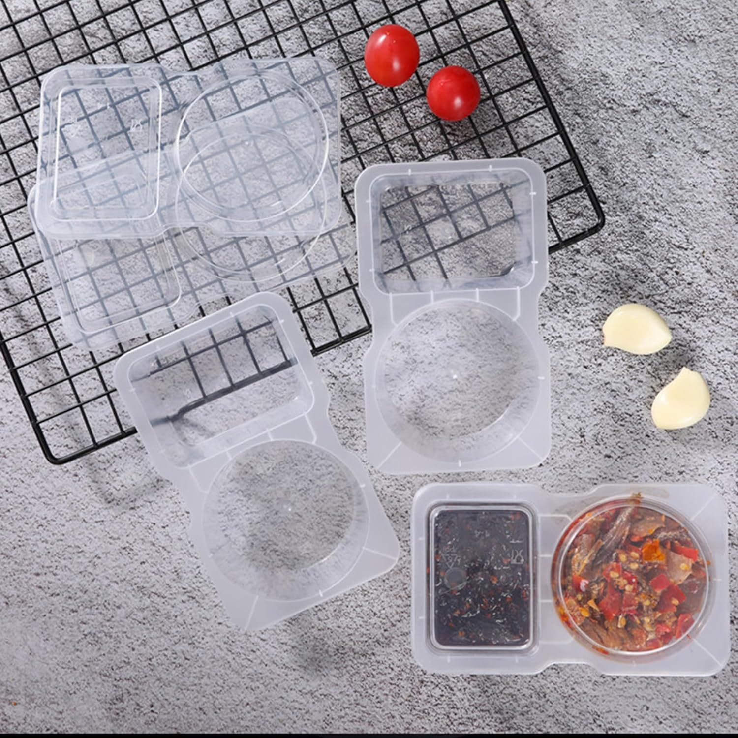 Kotak Makanan Plastik Sekali P - Portion Control Container ulasan dan harga