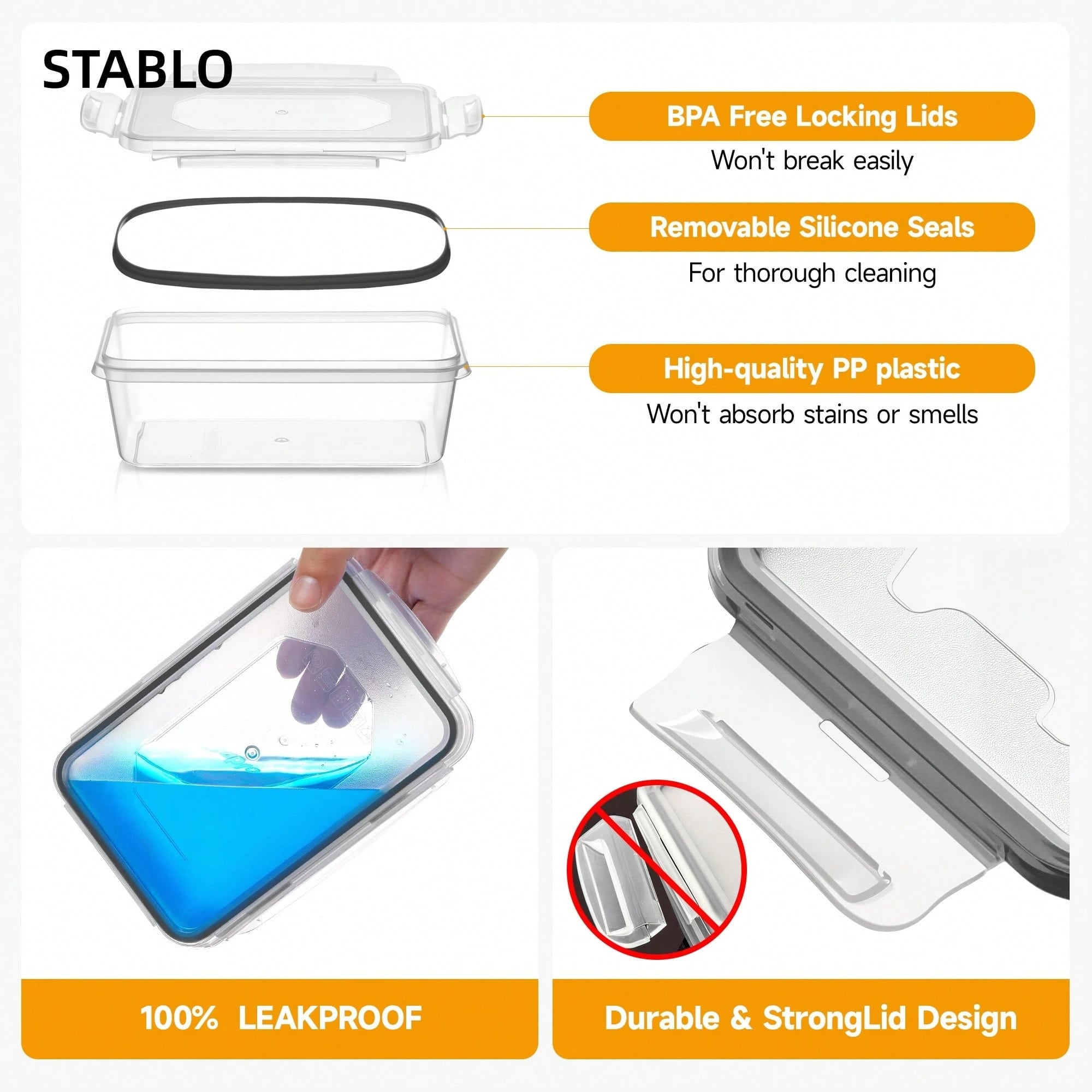 12 Kotak Penyimpanan Makanan P - Food Storage Lunch Box ulasan dan harga