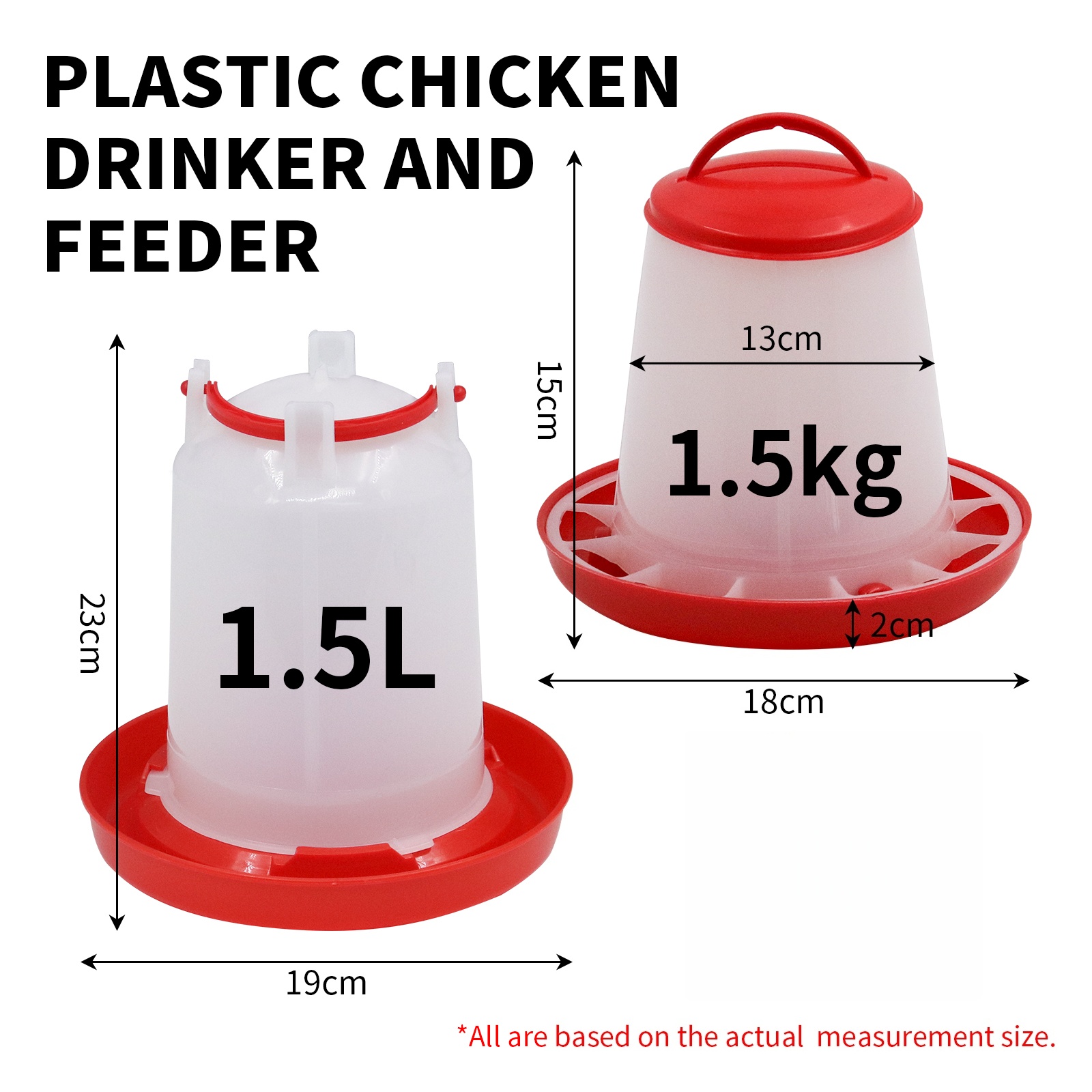 1.5Kg 1,5L Dispenser Makanan A - Portion Control Container ulasan dan harga