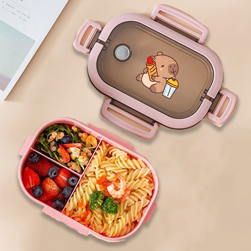 Kotak Makan Siang Bento Capyba - Food Storage Lunch Box ulasan dan harga