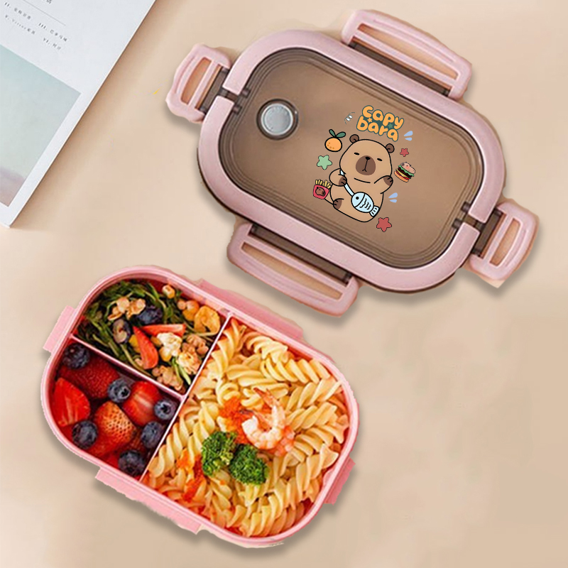 Kotak Makan Siang Bento Capyba - Food Storage Lunch Box ulasan dan harga