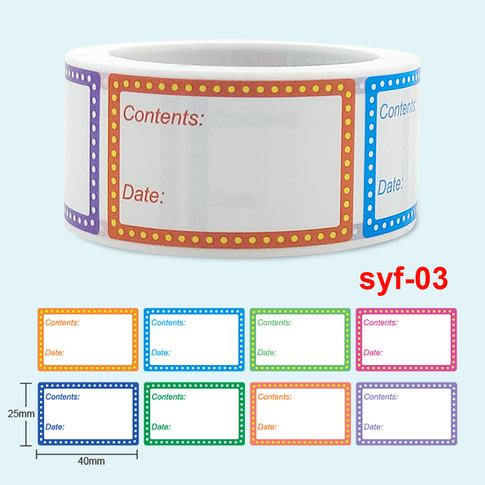 Penyimpanan katalog tanggal am - Food Storage Label ulasan dan harga