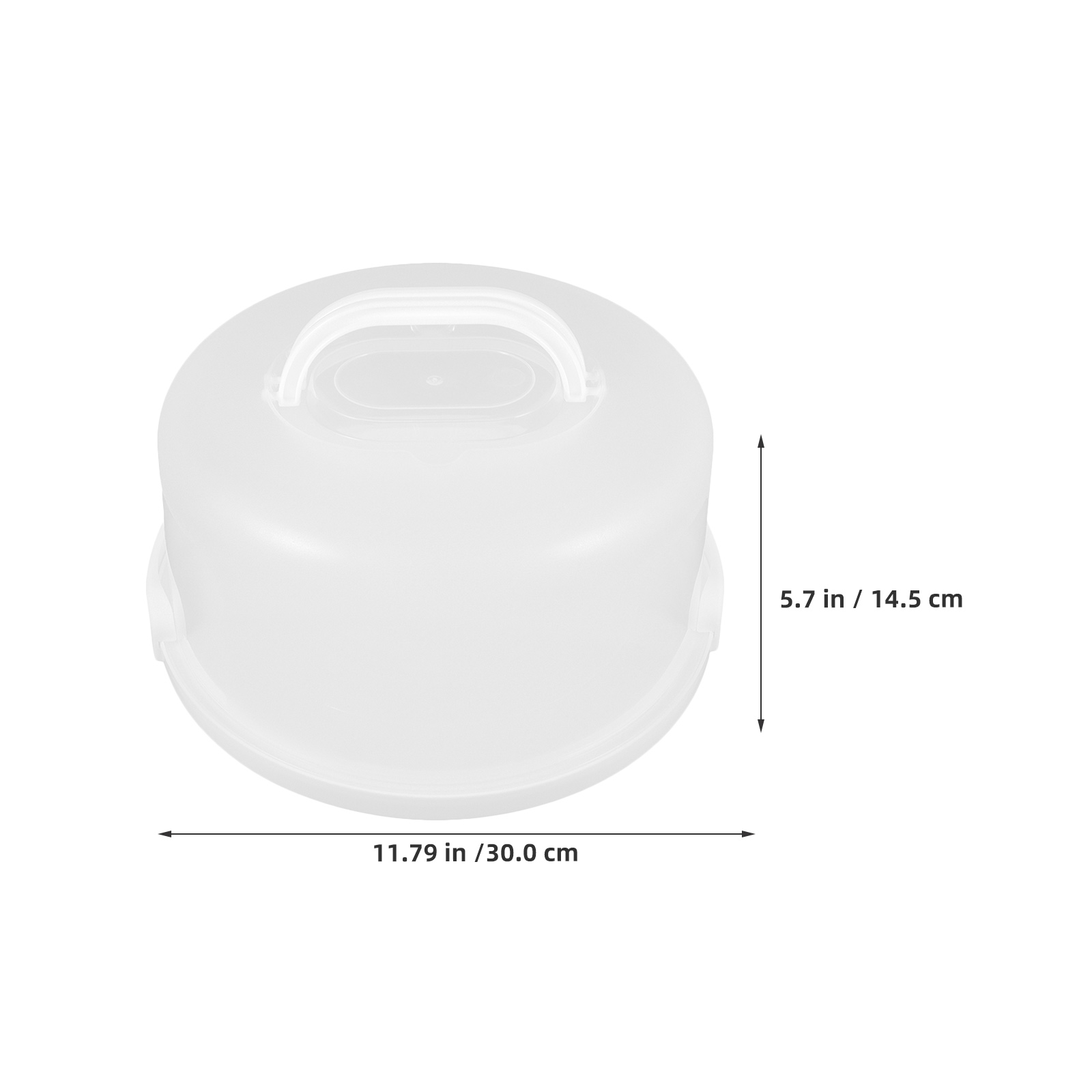 2pcs Wadah Kue Plastik Putih 1 - Portion Control Container ulasan dan harga