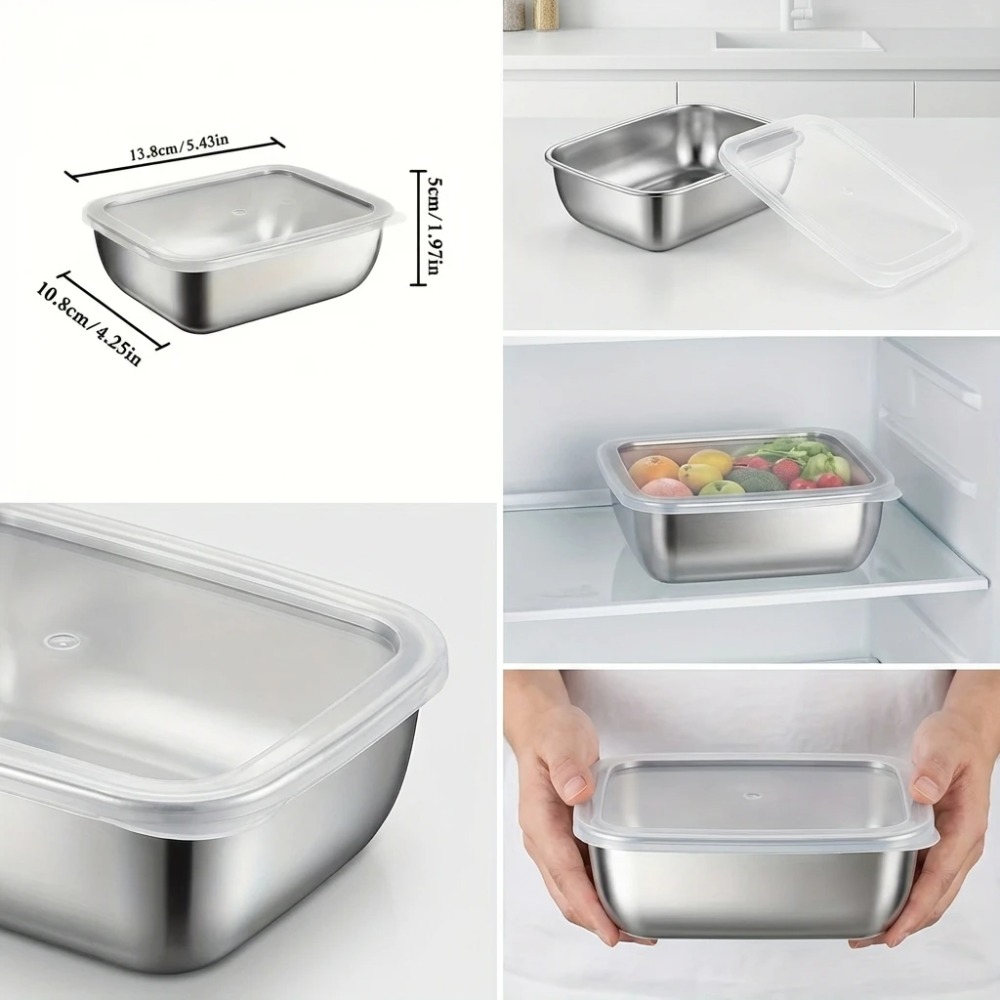 6PCS Wadah Penyimpanan Makanan - Food Storage Lunch Box ulasan dan harga
