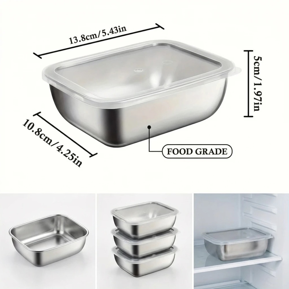 6PCS Wadah Penyimpanan Makanan - Food Storage Lunch Box ulasan dan harga