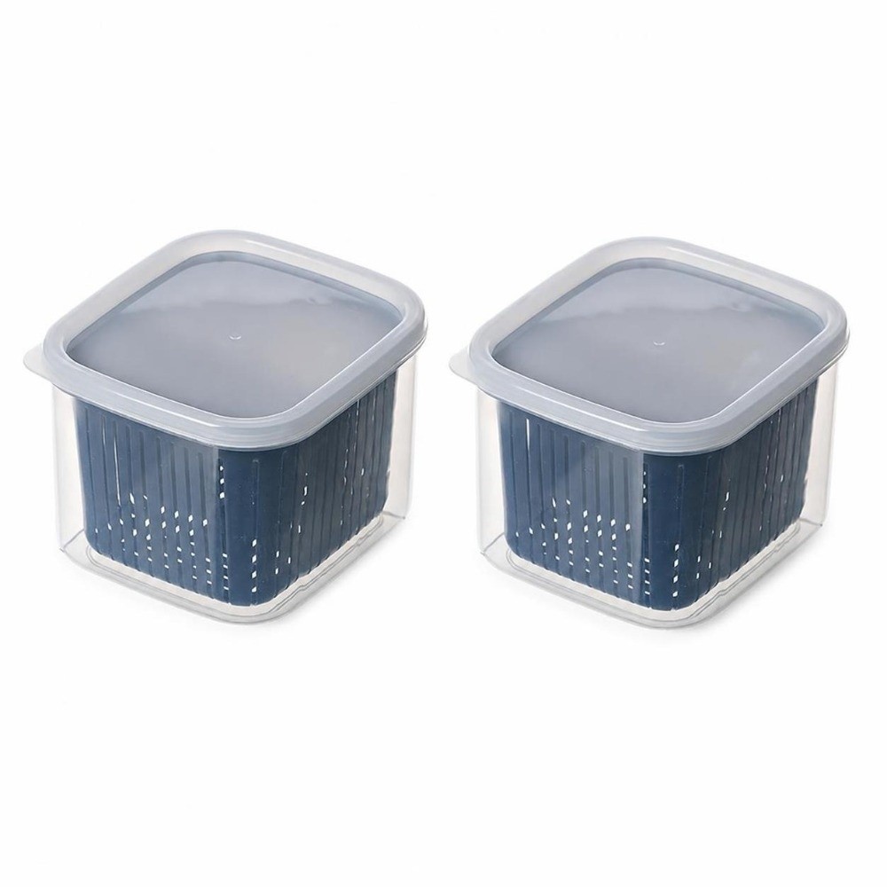 2 Buah Wadah Penyimpanan Makan - Food Storage Practices ulasan dan harga