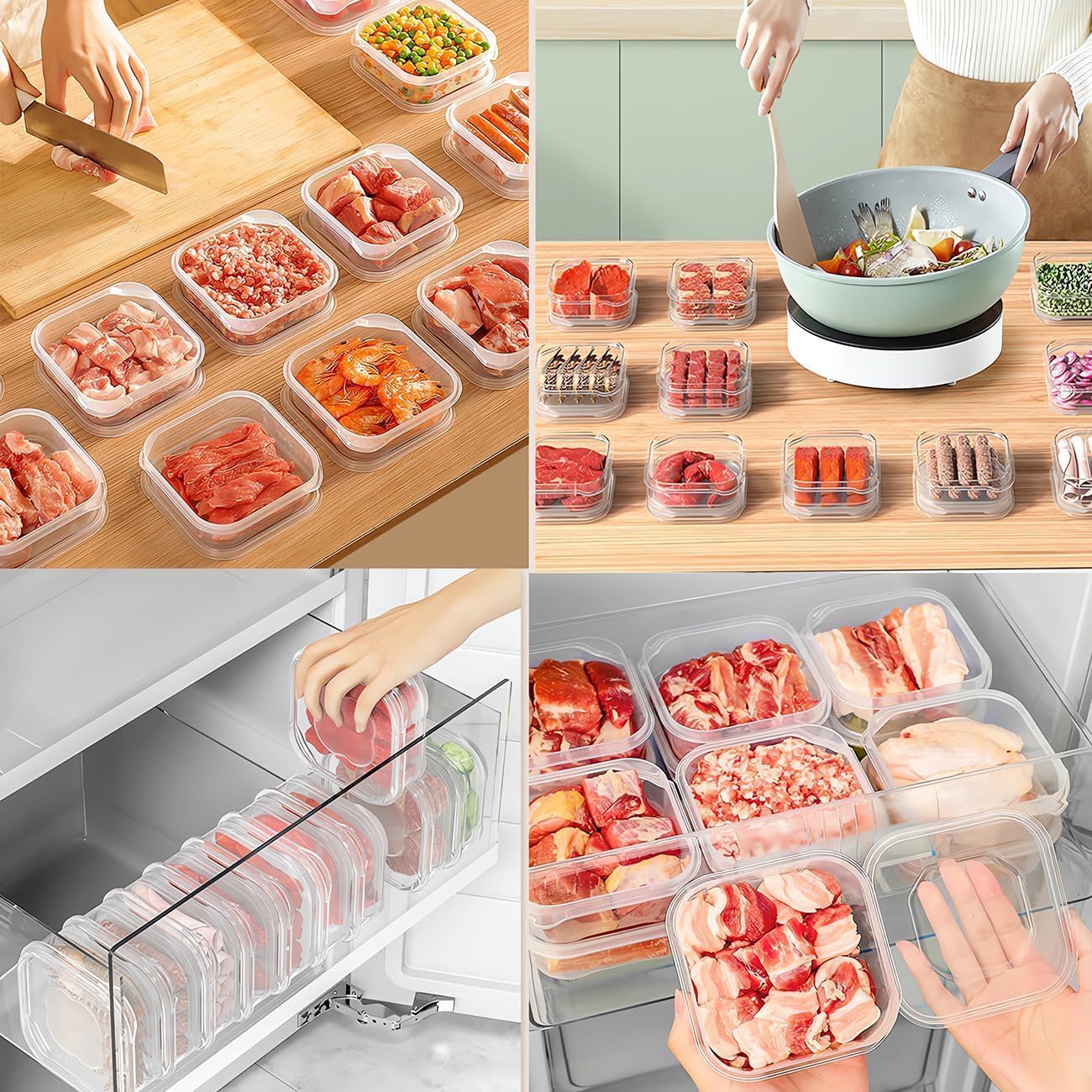 Kotak Penyimpanan Makanan untu - Food Storage Freezer Containers ulasan dan harga