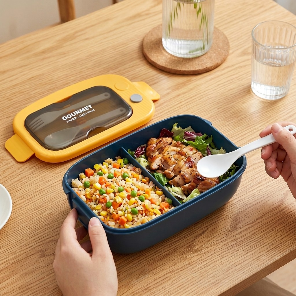 Kotak Bento Plastik untuk Micr - Food Storage Made Easy ulasan dan harga