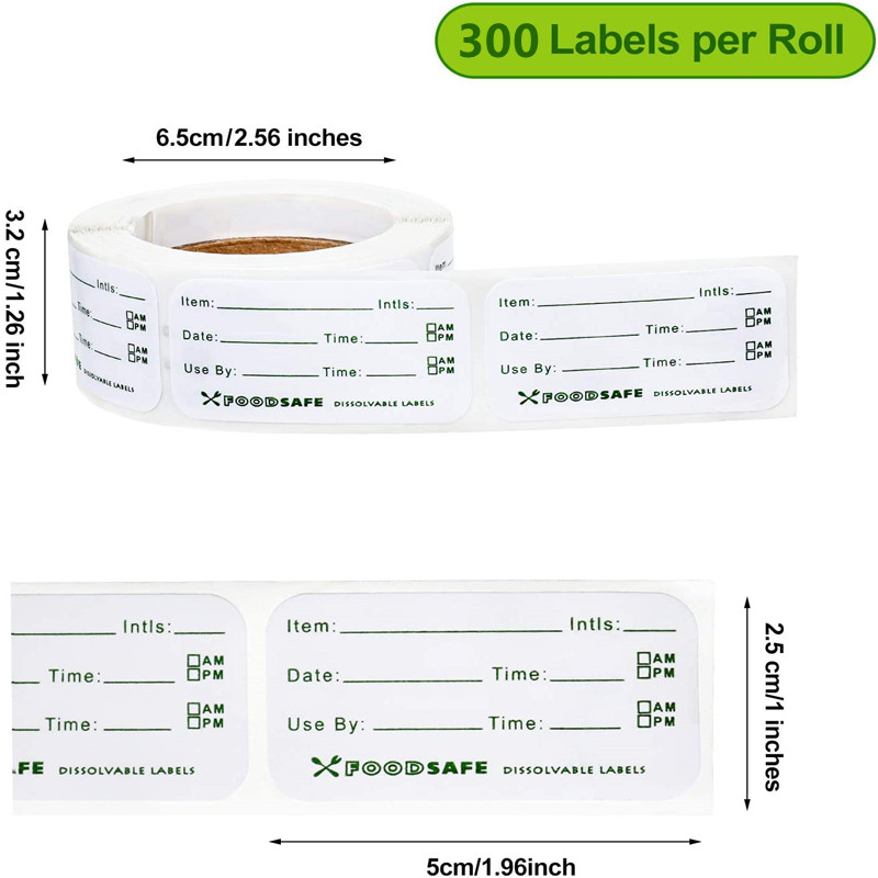 300/Buah Label Penyimpanan Mak - Food Storage Label ulasan dan harga