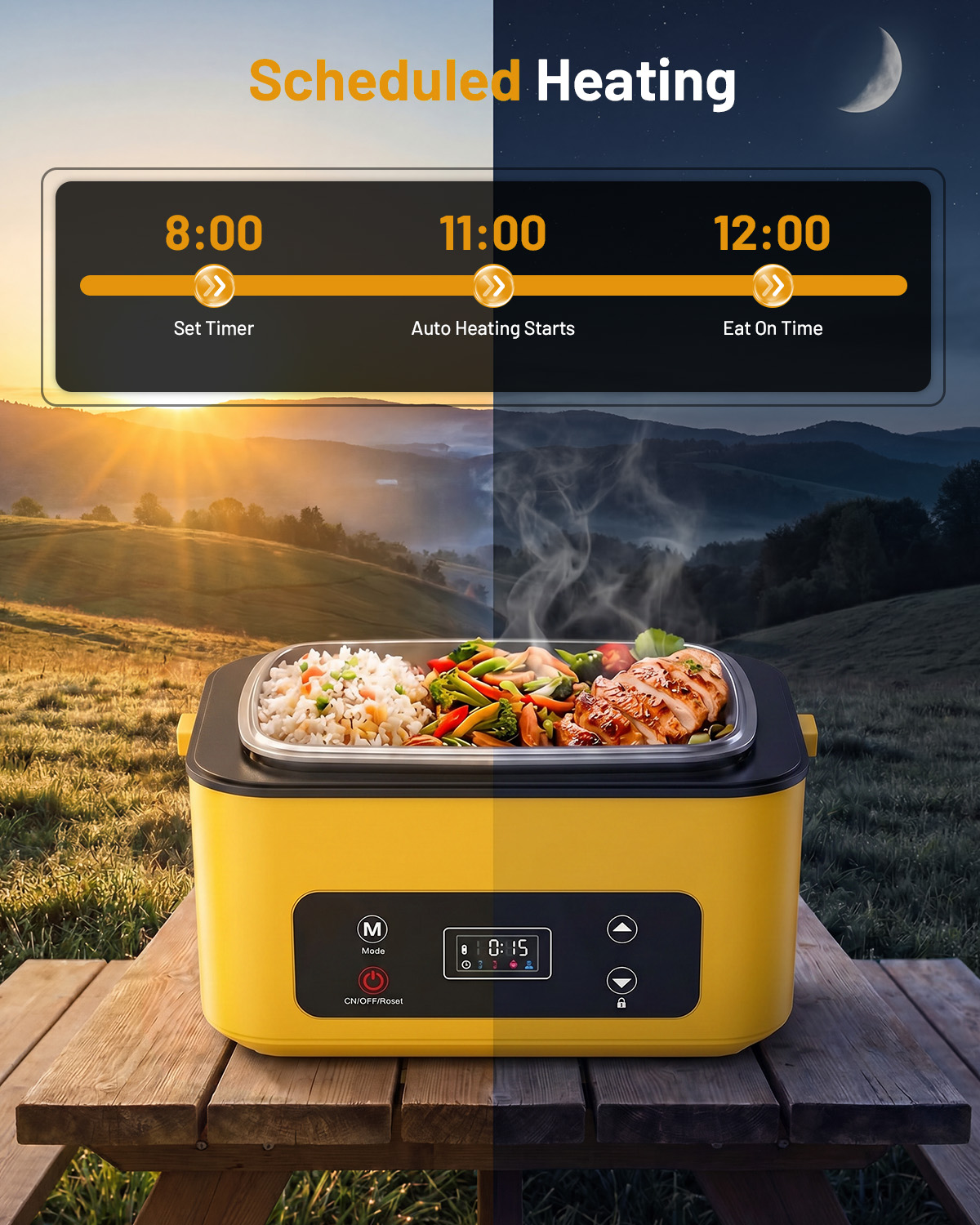 TaskStar Kotak Makan Siang Ber - Food Storage Warmer ulasan dan harga